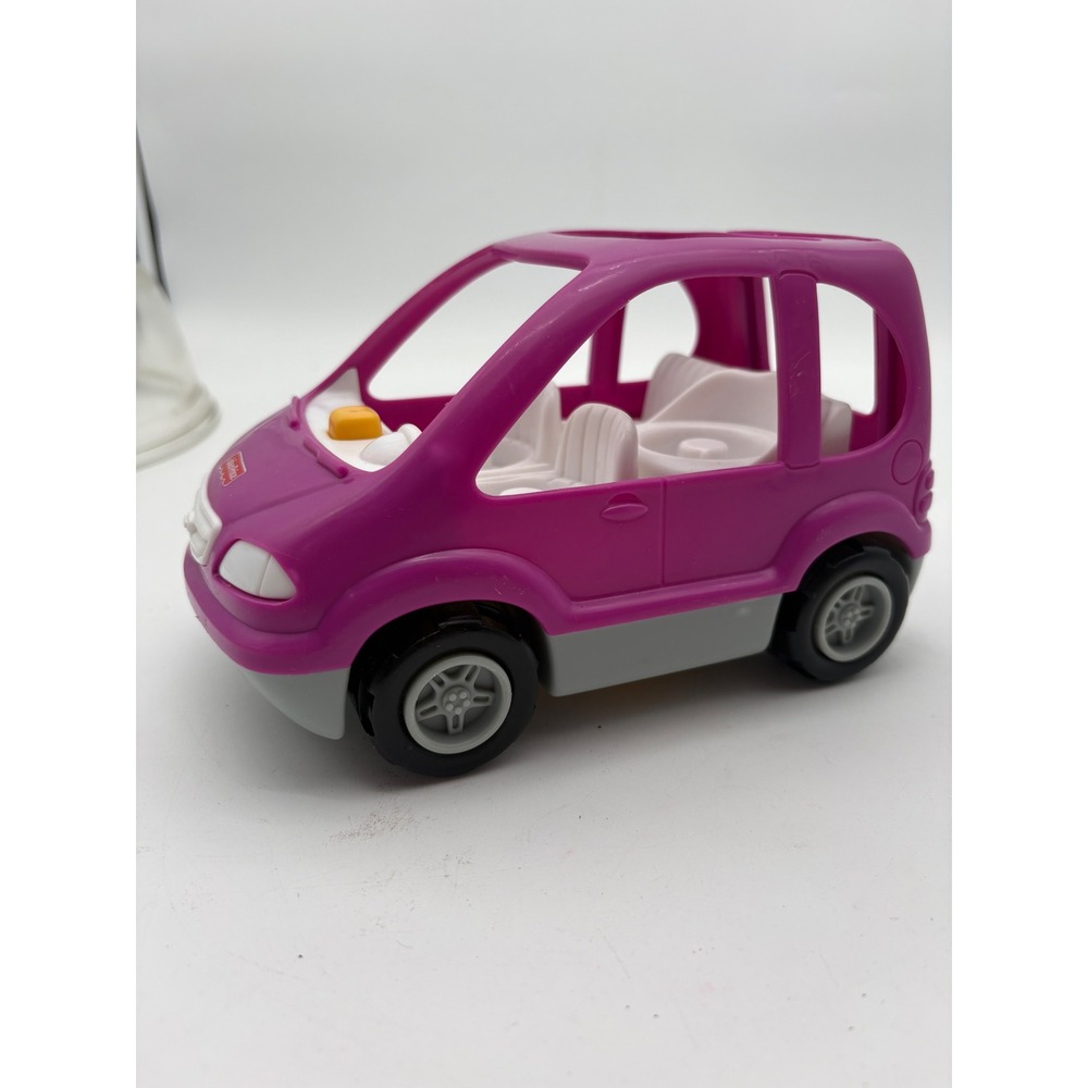 Fisher-Price Little People Purple magenta SUV Car Sounds 2005 Mattel Tested